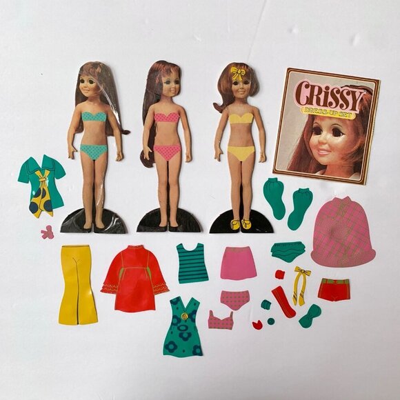 Crissy Colorforms Dress-Up Set Doll - Picture 1 of 6
